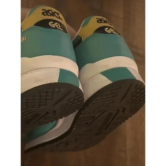 Asics Gel-Lyte III Teal/white/black/gold  Sz 9  Y2Kvibe Retro Dad - Picture 9 of 11